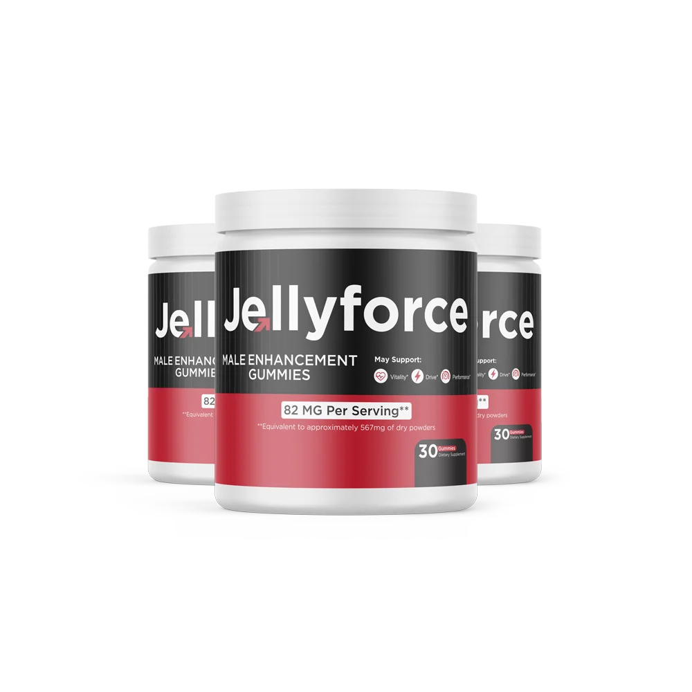 Jelly Force® men's vitality gummies — 3 bottle pack